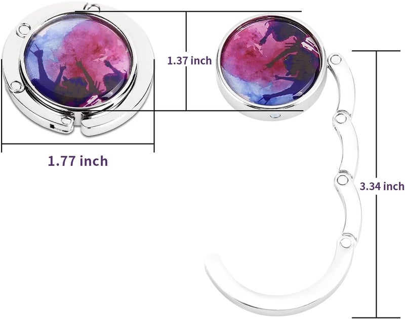 BEAVOING Purse Hook Set - Foldable Purse Hanger for Table, Singer Style - Image 5